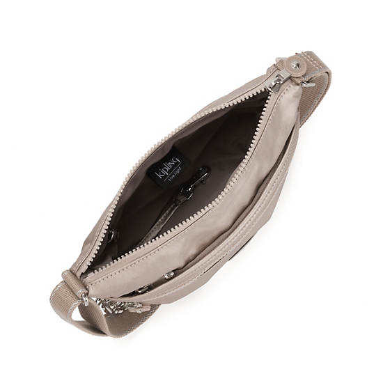 Sacs Crossbody Kipling Arto Small Metallic Beige | FR 2131NW
